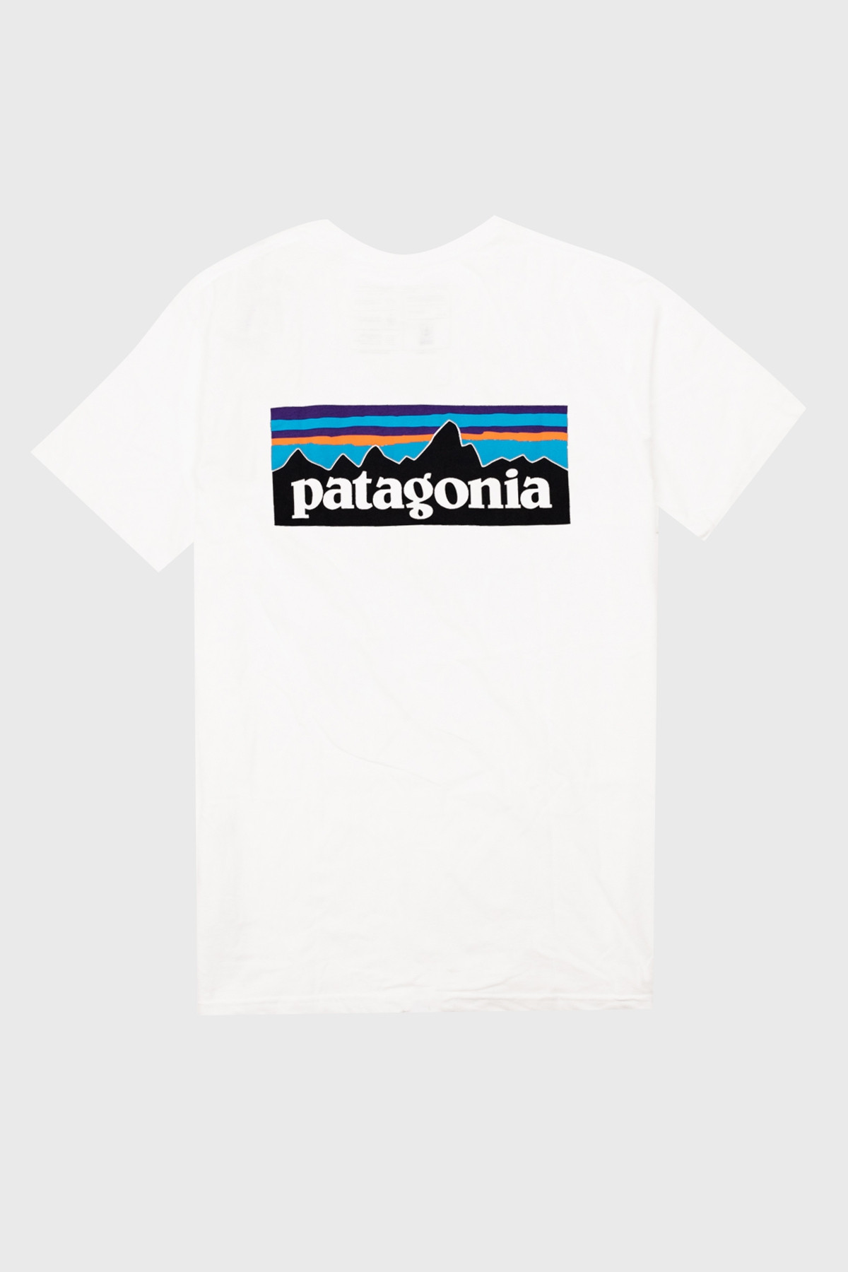 patagonia - P-6 logo Responsibili-Tee - White