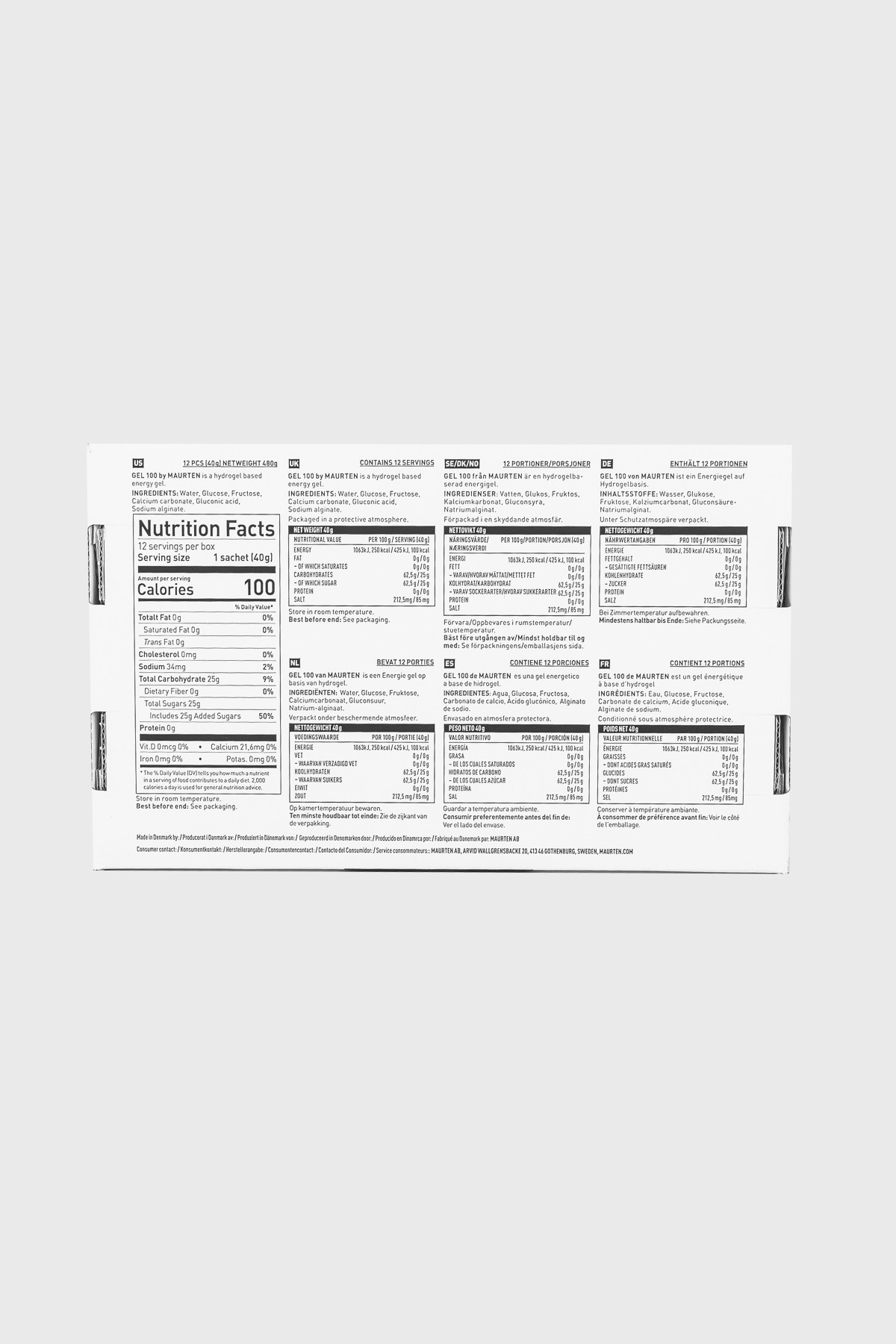 Maurten - Gel 100 - Box
