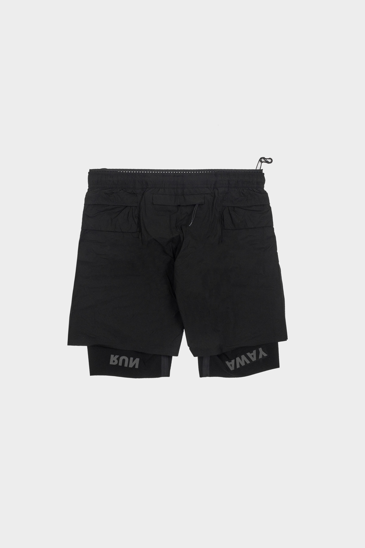 satisfy - Justice trail long Distance 10" shorts - black