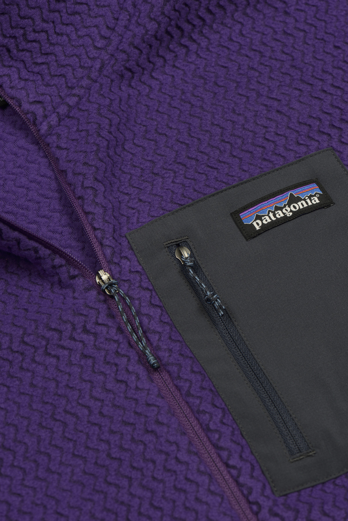 Patagonia - Men's R1 Air ZIP-Neck Fleece - Purple