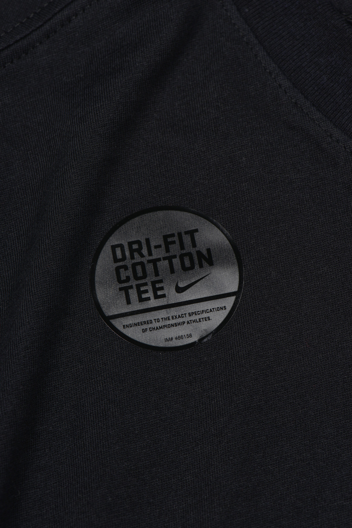 Nike - dry FIT tee trail - black pistache glacée
