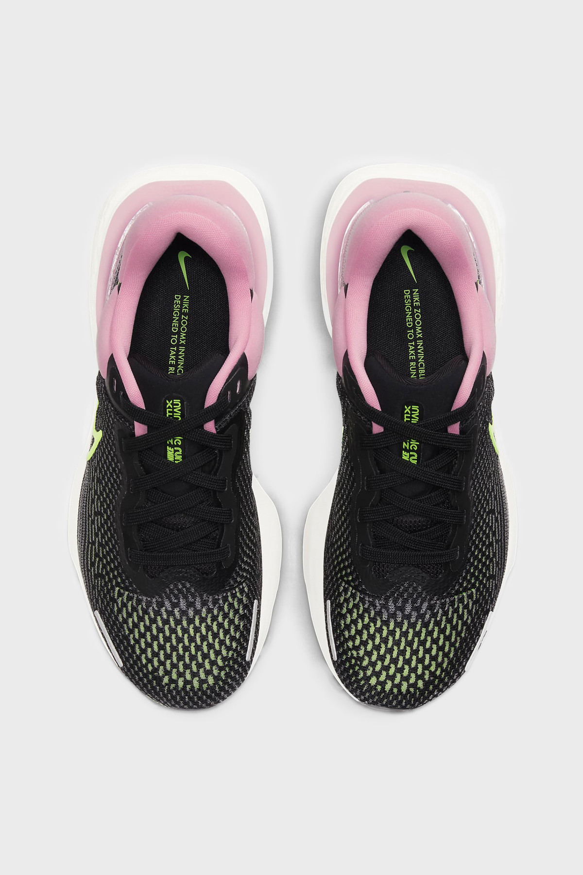 NIKE W - Nike ZoomX Invincible Run Flyknit - BLACK PINK