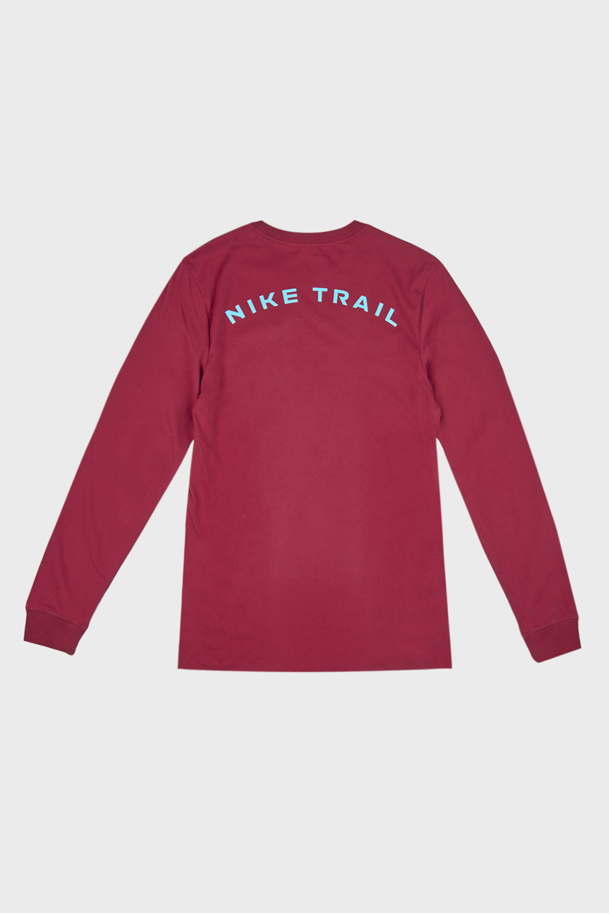 Nike - dri tee long sleeve trail - burgundy