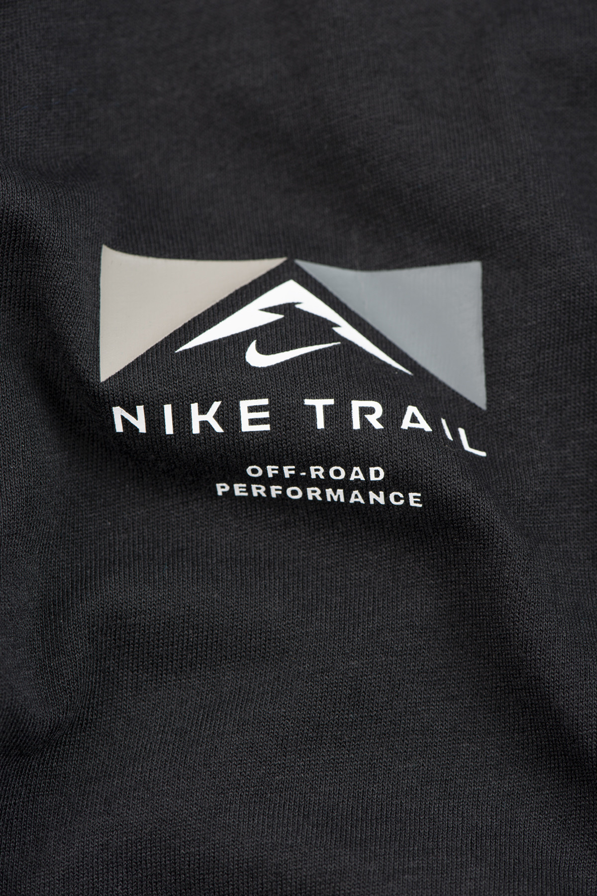 NIKE TRAIL - Nike Dri-FIT TEE TRAIL - BLACK