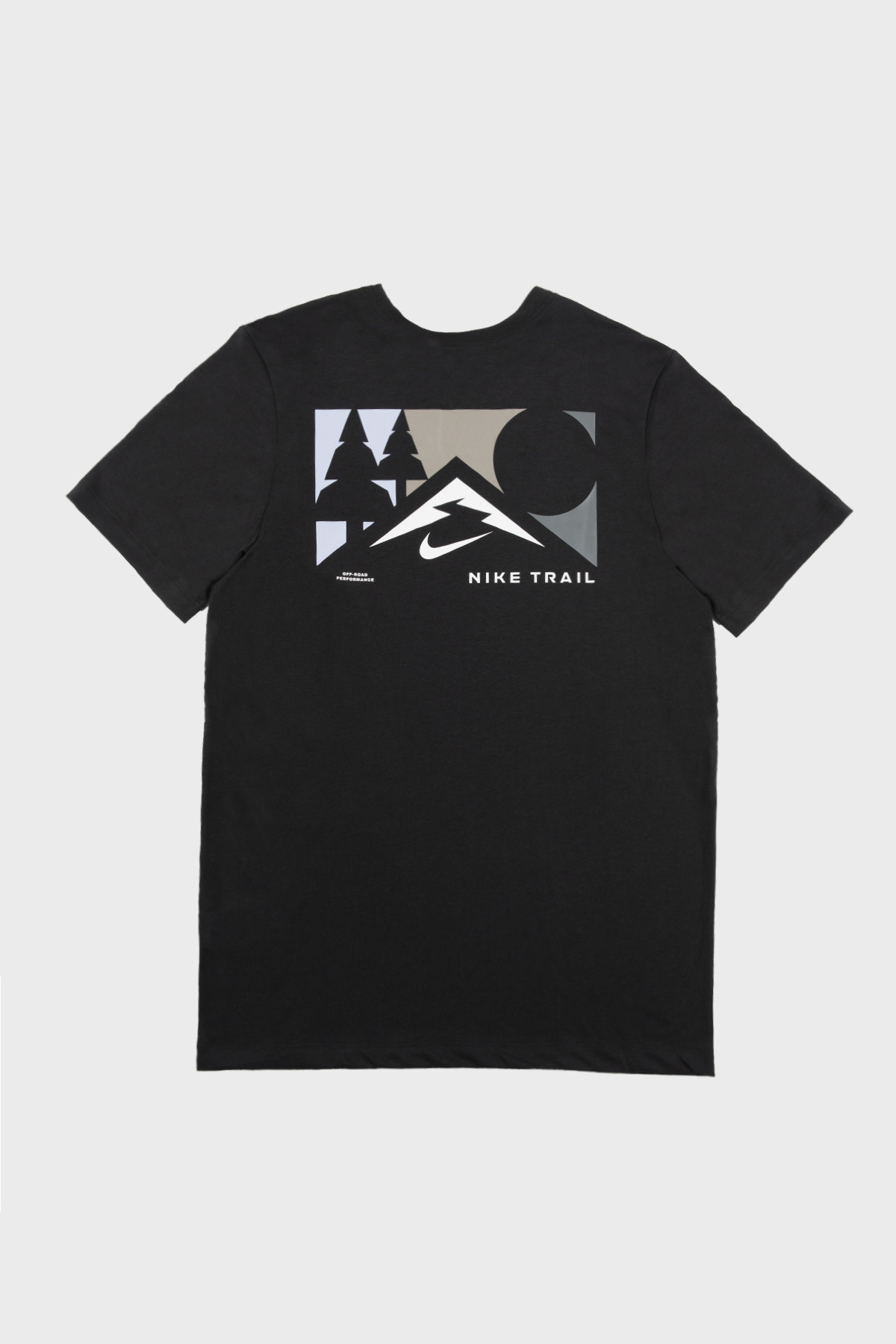 NIKE TRAIL - Nike Dri-FIT TEE TRAIL - BLACK