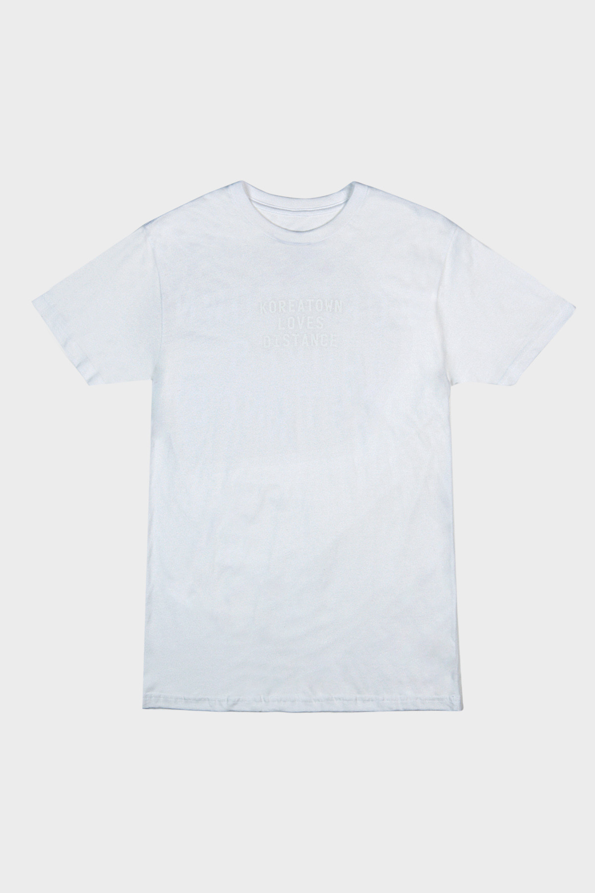 DISTANCE x KRC - LOves tee Tie dye Kit - White on White
