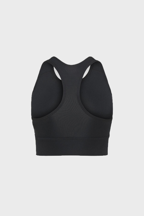 Nike W - Swoosh Longline Sports Bra - black