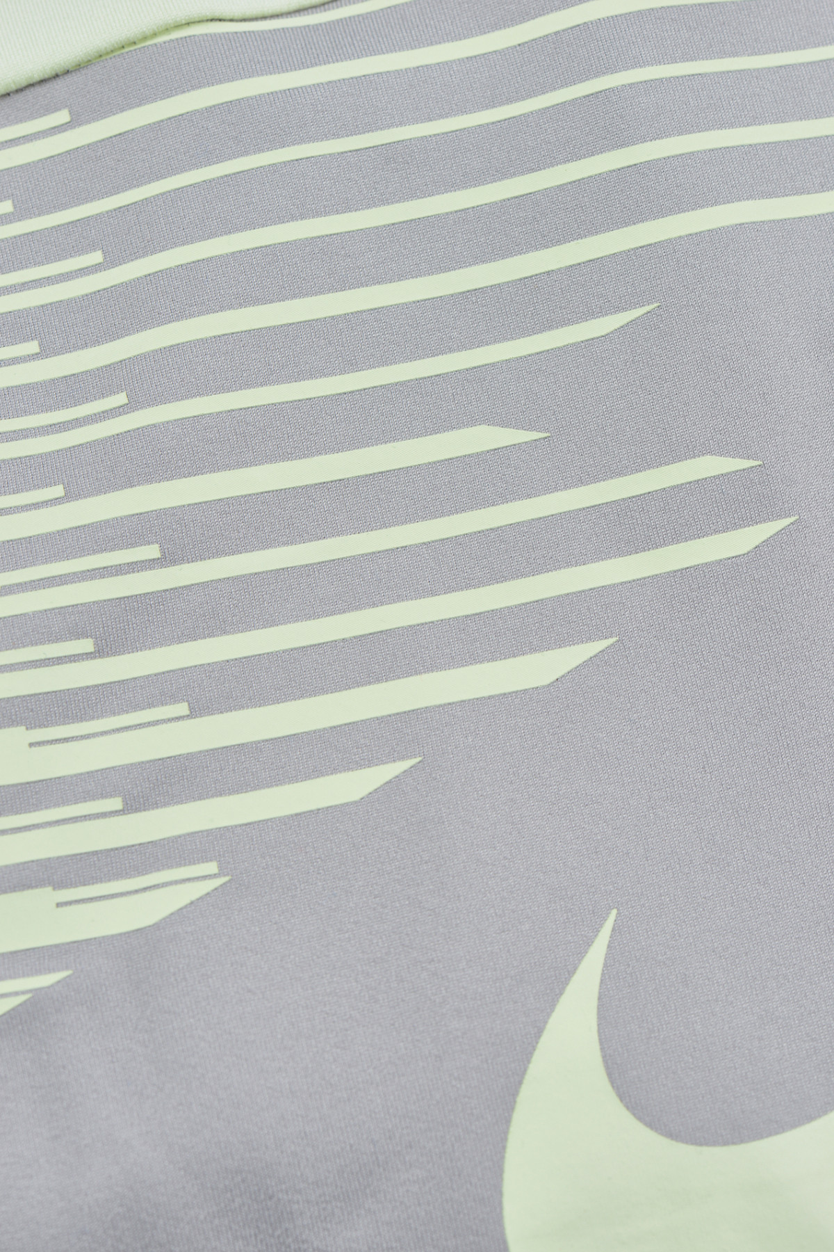 Nike TRAIL - Dri-FIT Trail Half-Zip - Grey Lemon