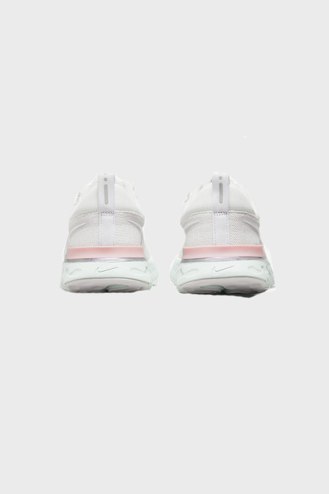 NIKE W - REACT INFINITY RUN FLYKNIT 2 - Platinum Pale Green Metallic Silver White