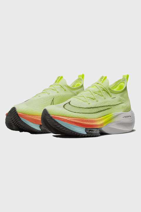 Nike - Air Zoom AlphaFly Next% - Barely Volt Black Hyper Orange