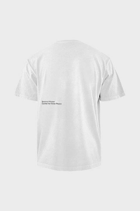 DISTRICT VISION - KARUNA SHORT SLEEVE T-SHIRT - WHITE FOCUS