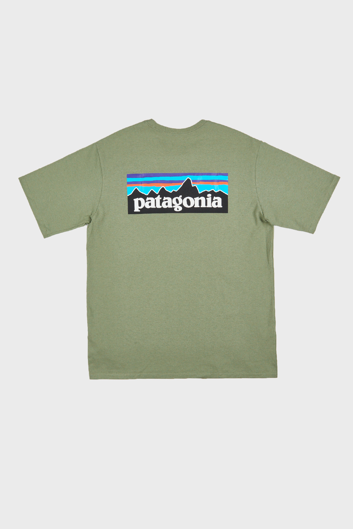 patagonia - P-6 logo Responsibili-Tee - SEDGE GREEN