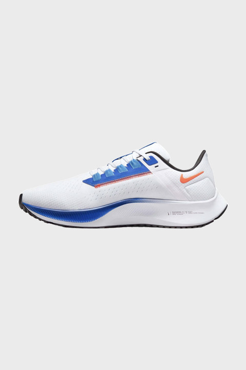 NIKE - Nike Air Zoom Pegasus 38 - WHITE RUSH ORANGE GAME ROYAL