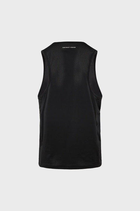 District Vision - Peace–Tech Singlet - Black