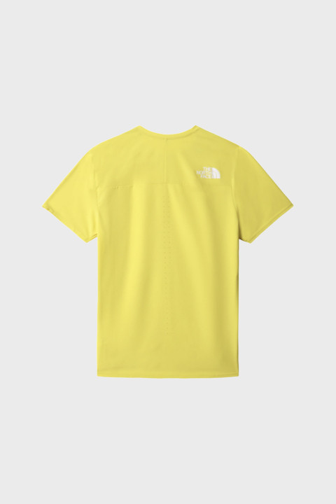 THE NORTH FACE - FLIGHT WEIGHTLESS S/S SHIRT - ACID YELLOW