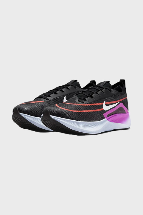 NIKE - ZOOM FLY 4 - Black Anthracite Hyper Violet
