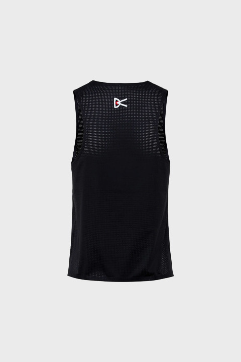District Vision W - Peace–Tech Singlet - Black