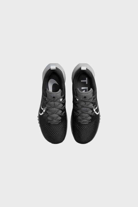 Nike Trail W - React Pegasus Trail 4 - BLACK GREY WOLF