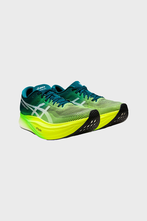 Asics - Metaspeed Sky + - Velvet Pine Safety Yellow