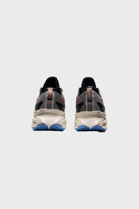 ASICS - NOVABLAST 2 - Clay Grey Shocking Orange