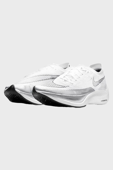 Nike - ZoomX Vaporfly Next% 2 - : White Metallic Silver Black