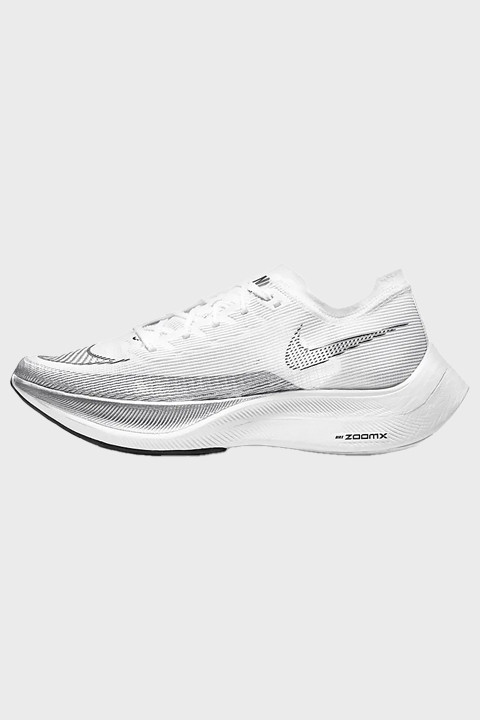Nike - ZoomX Vaporfly Next% 2 - : White Metallic Silver Black