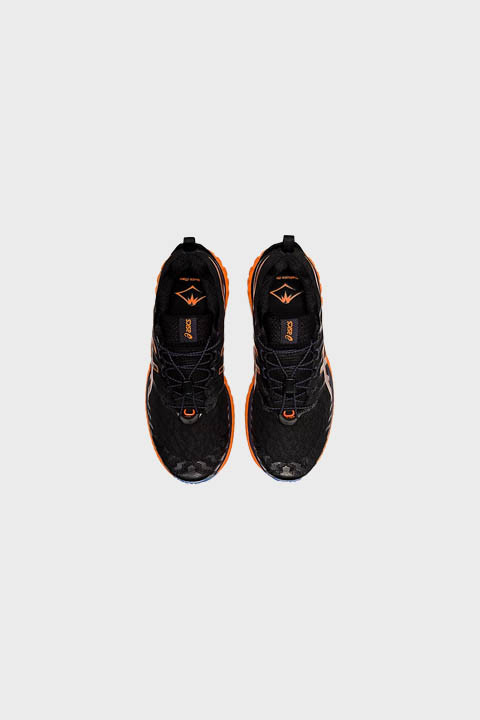 ASICS - TRABUCO MAX - BLACK SHOCKING ORANGE