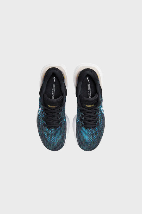 Nike - ZoomX Invincible Run Flyknit 2 - Black White Chlorine Blue