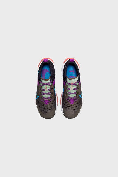 NIKE TRAIL - ZOOMX ZEGAMA TRAIL - IRONSTONE LASER BLUE BLACK