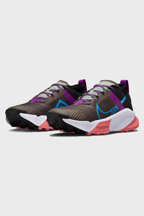 NIKE TRAIL - ZOOMX ZEGAMA TRAIL - IRONSTONE LASER BLUE BLACK