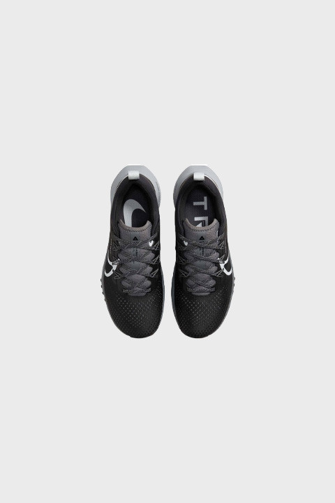 Nike Trail - React Pegasus Trail 4 - Black Aura Dark Wolf Grey