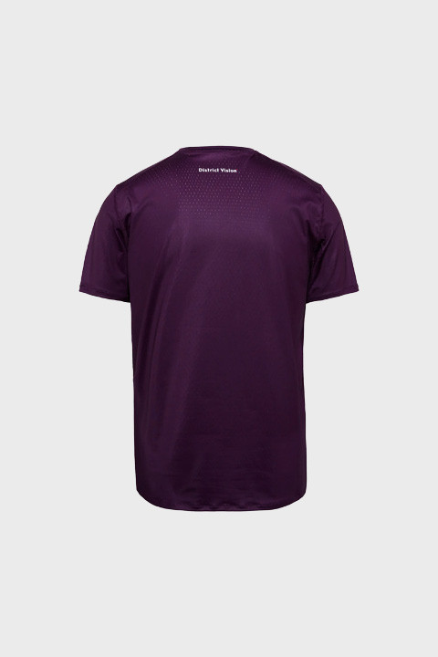 District Vision - air wear tech Short sleeve - Nightshade