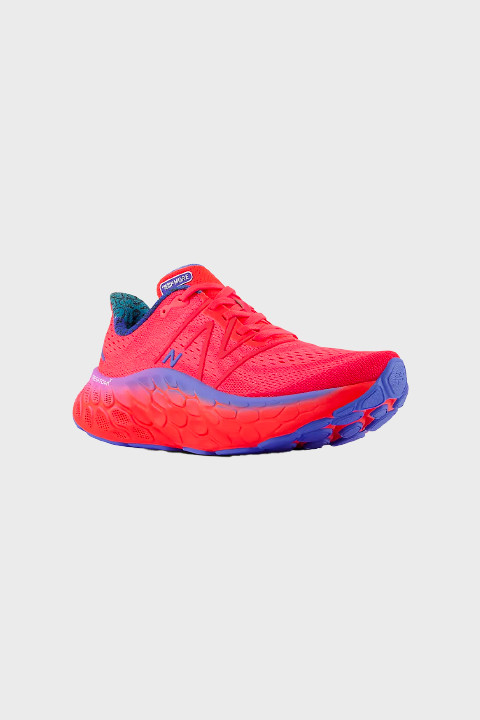 NEW BALANCE - Fresh Foam X More v4 - Electric red bright lapis