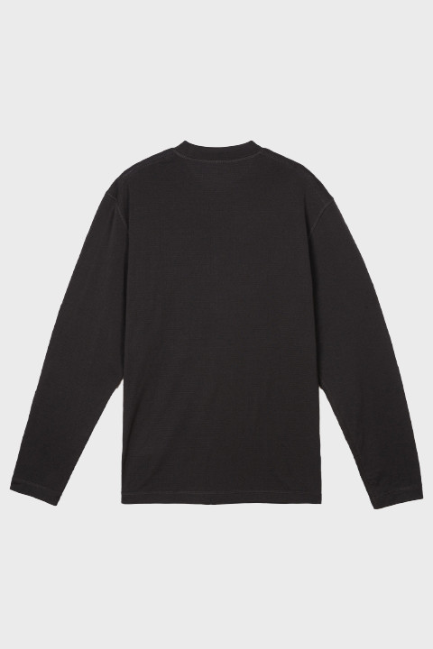 Satisfy - GhostFleece™ Pocket Long Tee - Black