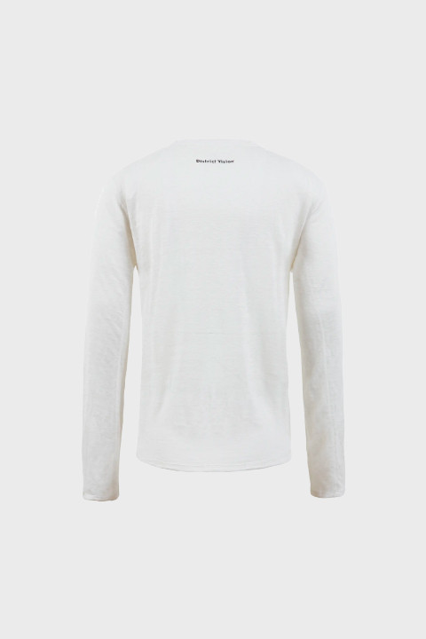District Vision - Sukha Hemp Long Sleeve T-Shirt - White