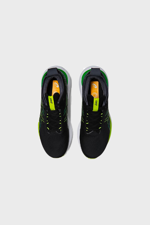 Asics - Gel Nimbus 25 - Black Lime Zest