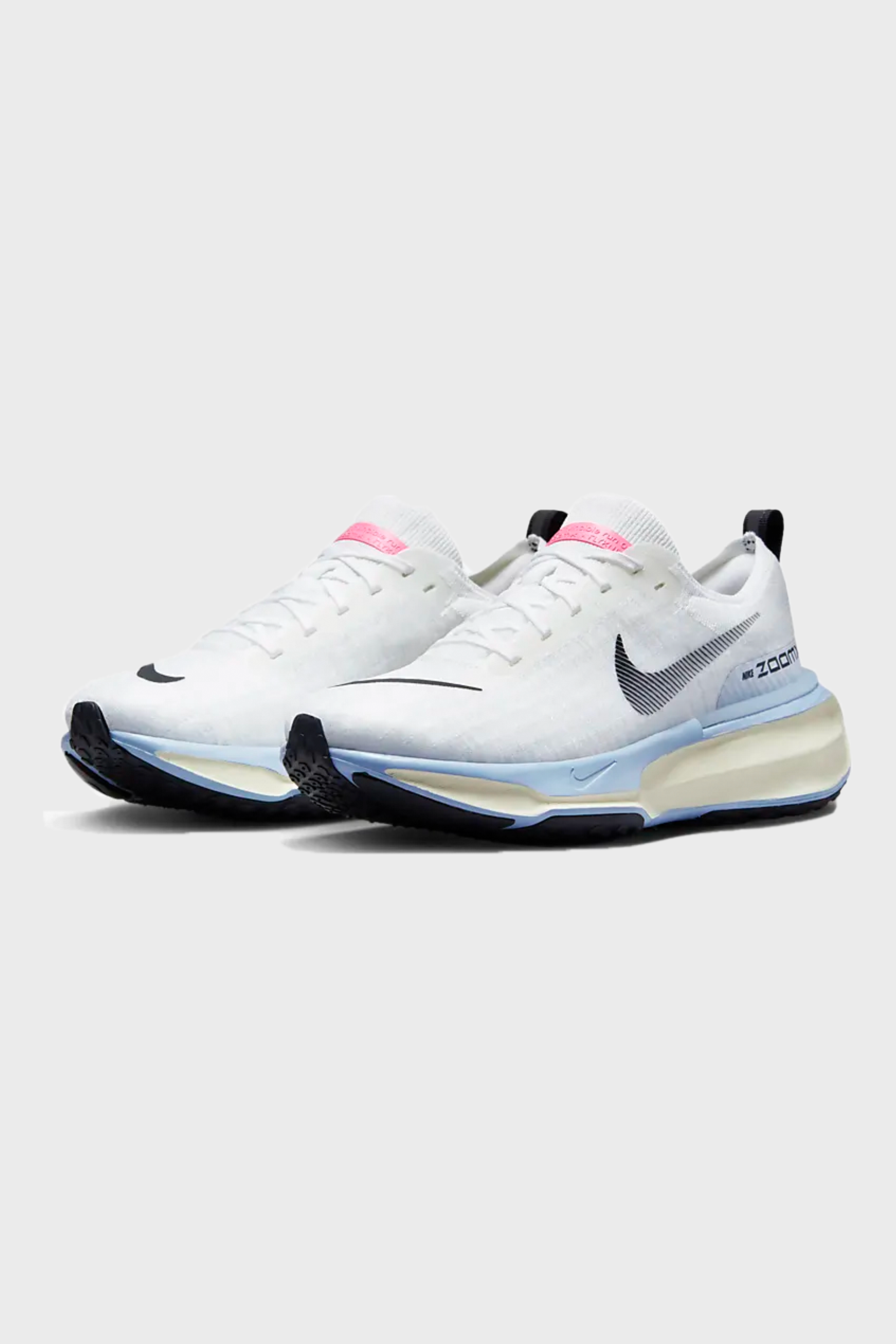 Nike - ZoomX Invincible Run FK 3 - White Black Football Grey
