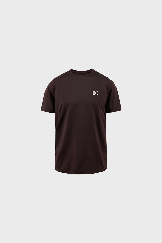 District - Deva Short Sleeve T-Shirt - Cacao
