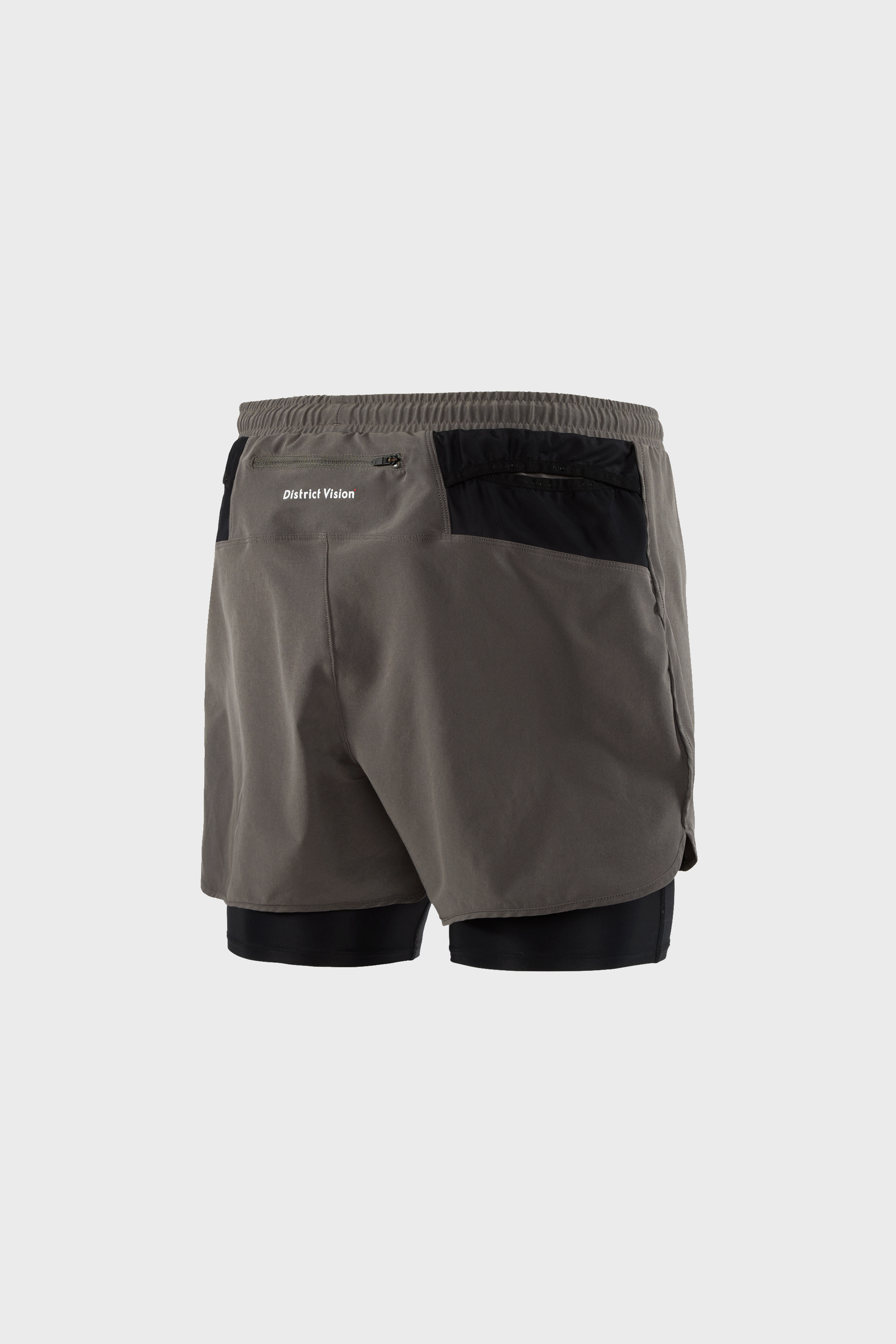 DISTRICT VISION - AARON LAYERED SHORTS - BASALT