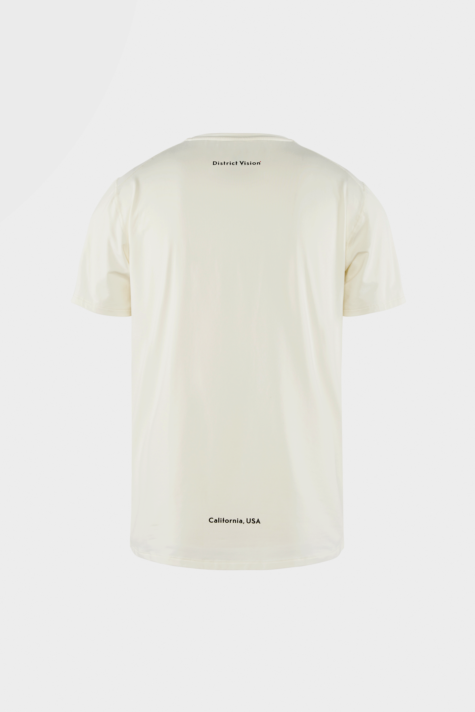 District - Deva Short Sleeve T-Shirt - Lunar White